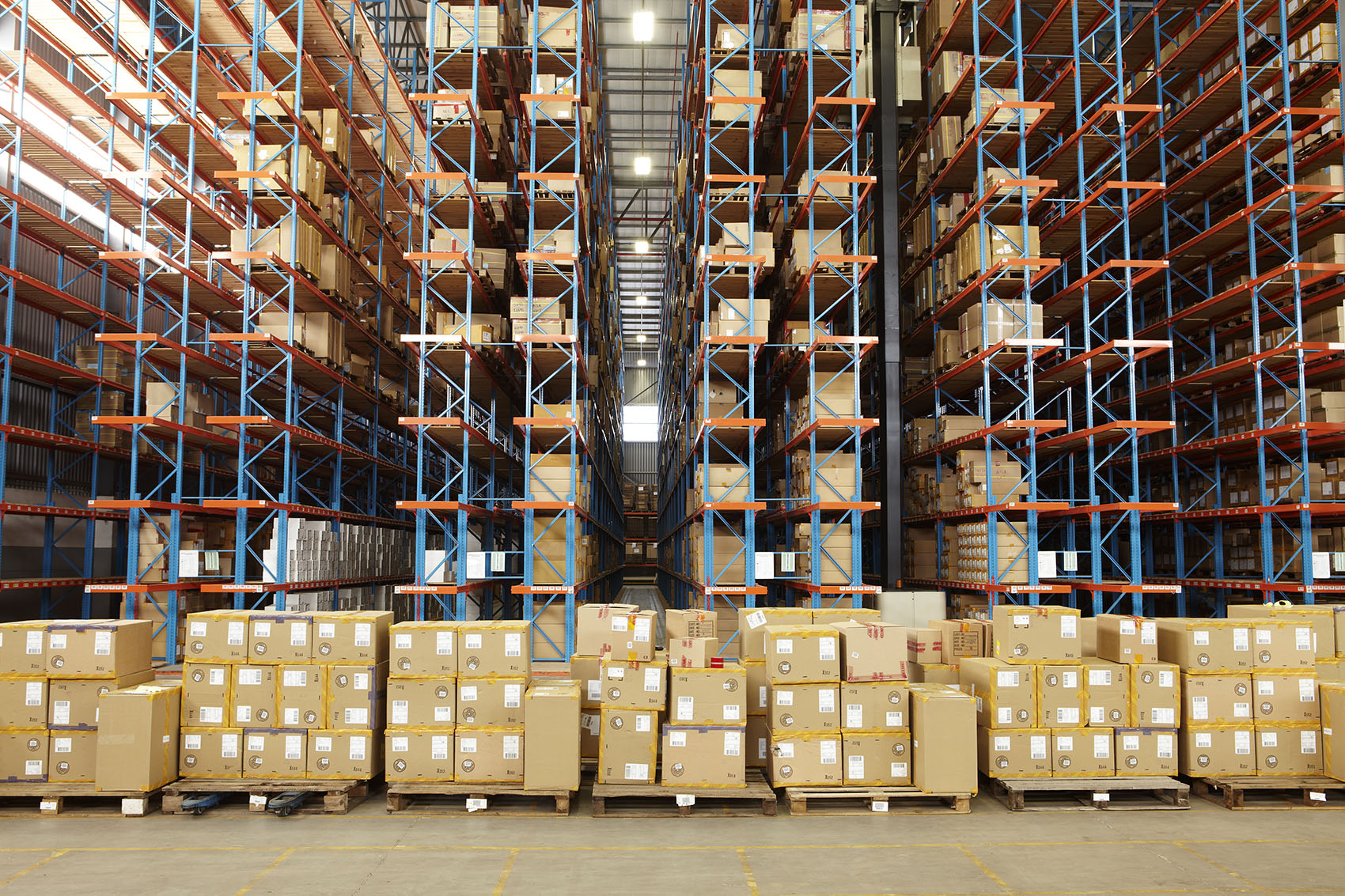 large-inventory warehouse